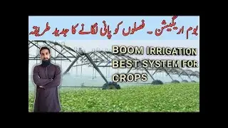 Boom irrigation,  The traveling sprinklers |Modern agriculture technology and techniques