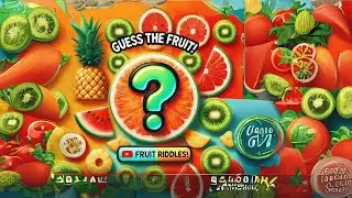 Solve These Fruit Riddles &ndash; Only the Sharpest Will Succeed! (Part 2) | The Riddle Bee