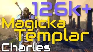 ☀️ Magicka Templar | 126k+ DPS PvE build | Elder Scrolls Online - Ascending Tide DLC