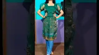 Balloon sleeve top😀 #shortsfeed #shortsviral #dress #youtubeshorts #top #fashion #shortvideo