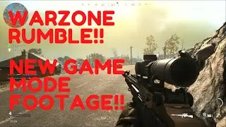 Warzone Rumble Gameplay Footage | New Game Mode | Snipers Paradise