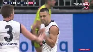 Fremantle vs Carlton All goals and highlights FIRST HALF | Round 15 2019