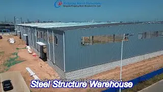 hot-dip galvanized prefab steel structure metal warehouse building industrial steel structure