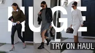HUGE H&M MANGO EXPRESS TRY ON HAUL 2020 | Black Friday Sales + GIVEAWAY!