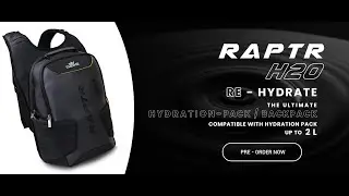 GODS RAPTR H2O &ndash; 15 LITRE HYDRATION BACKPACK (COMPATIBLE WITH UPTO 2L HYDRATION PACK)