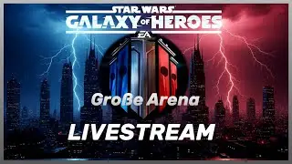 SWGoH | Live Große Arena mit 5 Accounts Es geht um alles!