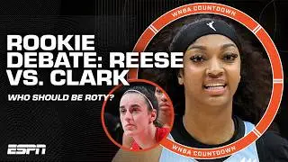 Angel Reese or Caitlin Clark? 👀 WNBA ROOKIE OF THE YEAR RACE HEATING UP 🔥 | WNBA Countdown