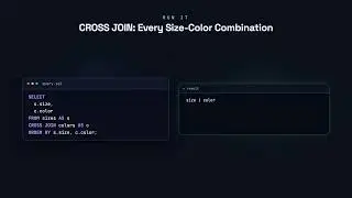 Self Joins and Cross Joins - PostgreSQL for Developers