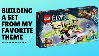 Building a Set from my Favorite Theme Lego Elves The Goblin Kings Evil Dragon