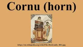 Cornu (horn)