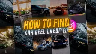 How To Find Car Vertical Clips For Editing 🔥