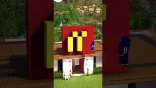 Minecraft Mcdonald's🍟 | Designed by @Gorillo  #minecraft