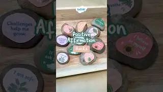 Positive Affirmation Rocks | Positive Mindset for Kids |  Twinkl USA