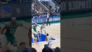 Marcus Smart put back dunk against the mavericks 🔥 in arena view #nba #basketball #shorts