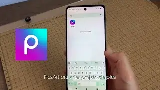 Como criar e montar projetos simples para tatuar usando apenas o celular | App PicsArt