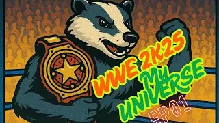 Building My Own WWE Universe in 2K25! | Custom Storylines, Rivalries & Mayhem!
