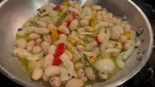 Monday night special&hellip;Butter Beans & Saltfish with Dumplings!!😋😋