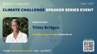 Climate Challenge Speaker Series - Trista Bridges