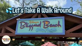 Let's Take A Walk Around Disney's Blizzard Beach Water Park | Walt Disney World