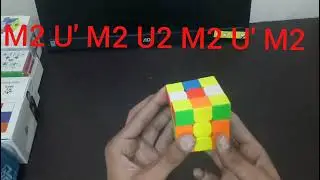 H Perm Easiest Algorithm 3x3 Cube🔥