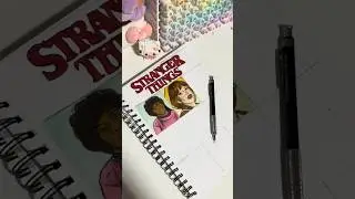 vickie dunne from stranger things sketch