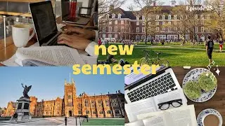STUDY WITH ME I How to Start the New Semester Perfectly I study tips, motivation