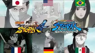 Comparación de doblaje Naruto Storm Connections(Jap,Ing,Bra,Fra,Ale,Lat)+Storm4 (En Equipo)