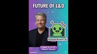 Meet the Alien in the Coat 🛸 | Happy Alien AI Mascot Reveal