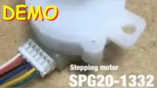 [ stepper motor operation verification ] stepper motor, SPG20 1332, controlled by TB6612 from ESP32
