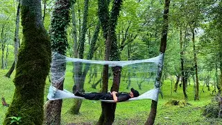 Build an Amazing Tent with Plastic Wrap &ndash; Quick Camping for Just $5