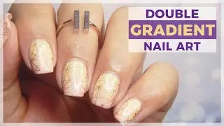 ✦ Tutorial ✦  Double gradient nail art design | NailPossible