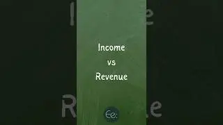 Income vs Revenue 💰 What's the Difference? by English explained #words #difference #meaning #tips