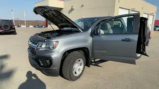 2022 silver Chevy Colorado extended cab walkaround video