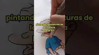 Dibujando a Tommy Pickles (Rugrats) #drawing #artshorts #rugrats#tommyrugrats #cartoonart #90skids