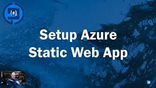 How to setup an Azure Static Web App