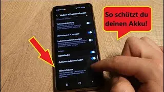 Samsung Galaxy   Akku sch&uuml;tzen durch Begrenzung auf 85%