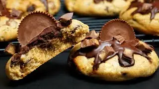 New York Style Cookies | Reese&rsquo;s Chocolate Chip Peanut Butter Cookies | Levain Cookies