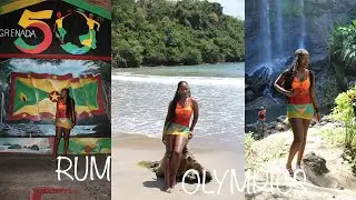 Grenada Island Tour + Rum Olympics 🍹 | Caribbean Bar Crawl & Local Culture