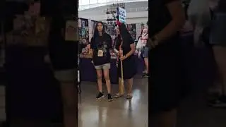 Cowboy Bebop banners at Tekko 2024 anime convention