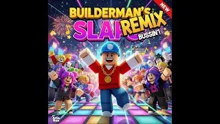 Roblox Cartoon: Builderman's Party REMIX SLAPS! 🎉 ✨(Safe Kids Animation)