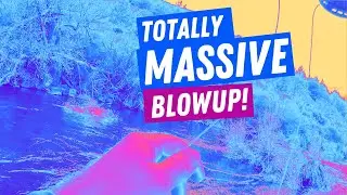 WHAT the HECK did I just HOOK INTO? (First Time Streamer Fishing) #adventure #fishing #nature #fun