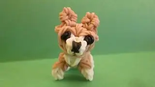 Rainbow Loom Пемброк Вельш Корги Собака или Щенок Шарм. 3-D
