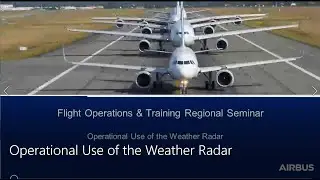 Operational Use of the Weather Radar
