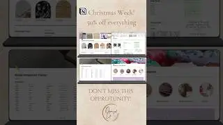 Notion Templates 50% OFF Sale - Sold on Etsy