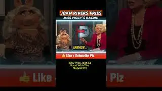 Джоан Риверс и Мисс Пигги, кукла Маппет, подшучивают друг над другом! | #Маппеты #КермитЛягушка #...