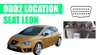Seat Leon [2009-2012]: OBD2 Diagnostic Port Location (tutorial)