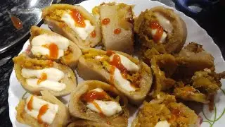 Suji aur chicken se banaa healthy dinner 🫶 | Easy recipe | Cheesy dish