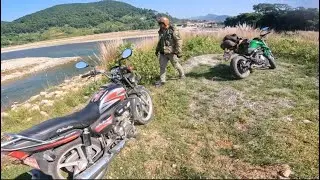 Benelli and splendor Pokhara sarara with @rpmliving5712  #pokhara_chitwan _vlogprakitsilwalvlogs469 