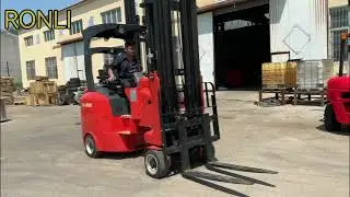 Electric Articulated Forklift - Aisel master  #vna #forklift #aisel master  #warehousing equipment