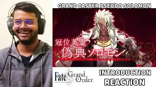 [FGO] Grand Caster : PSEUDO SOLOMON Introduction REACTION